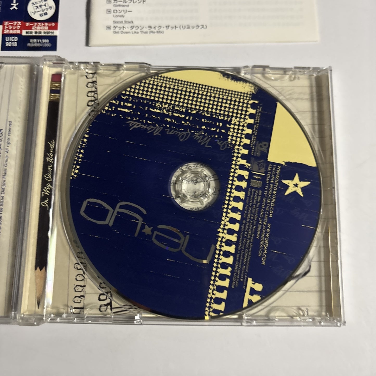 Ne-Yo – In My Own Words (CD, 2006) UICD-9018 Japan Bonus Track, Obi