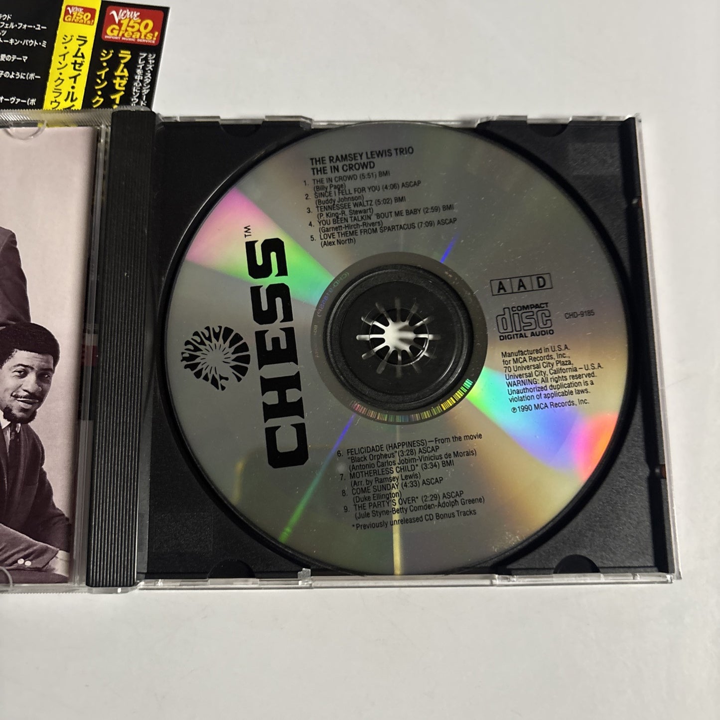 The Ramsey Lewis Trio – The In Crowd (CD, 1987) CHD-9185