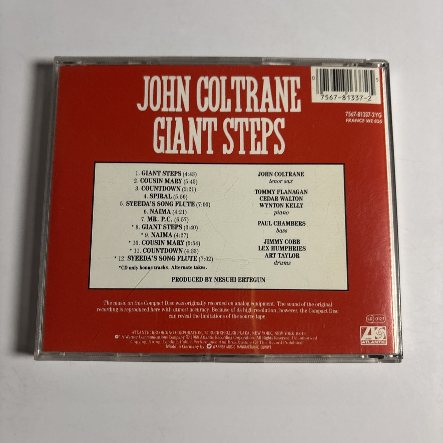 John Coltrane – Giant Steps (CD, 1987) -215095