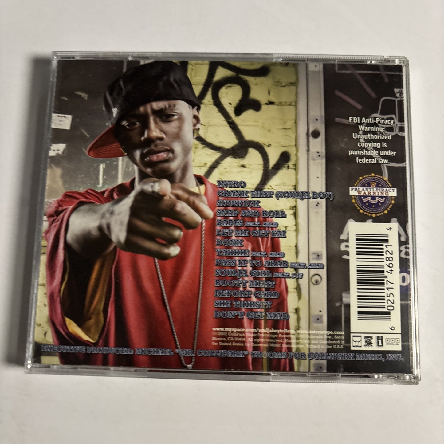 Soulja Boy Tell 'Em – Souljaboytellem.com (CD, 2007) B0009962-02