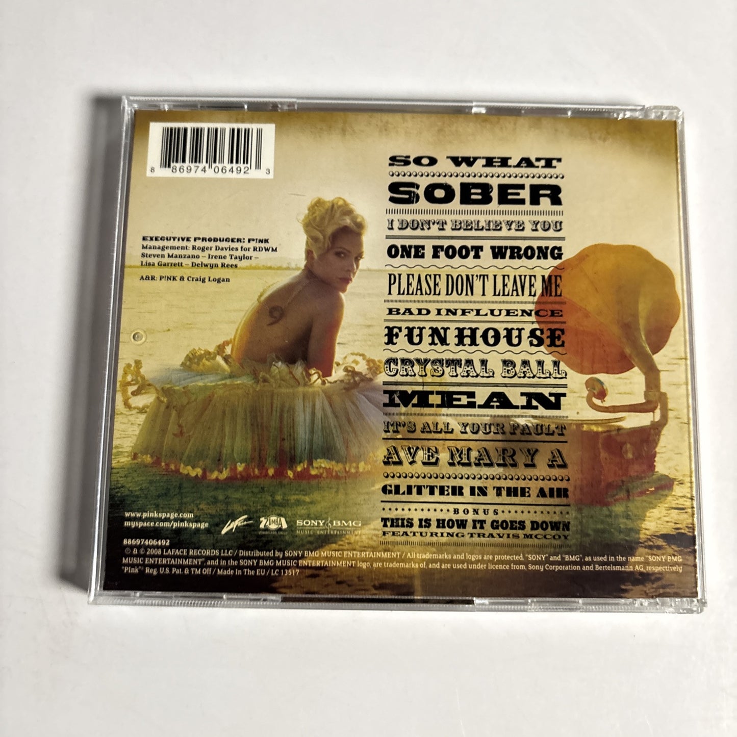 P!NK – Funhouse (CD, 2008)