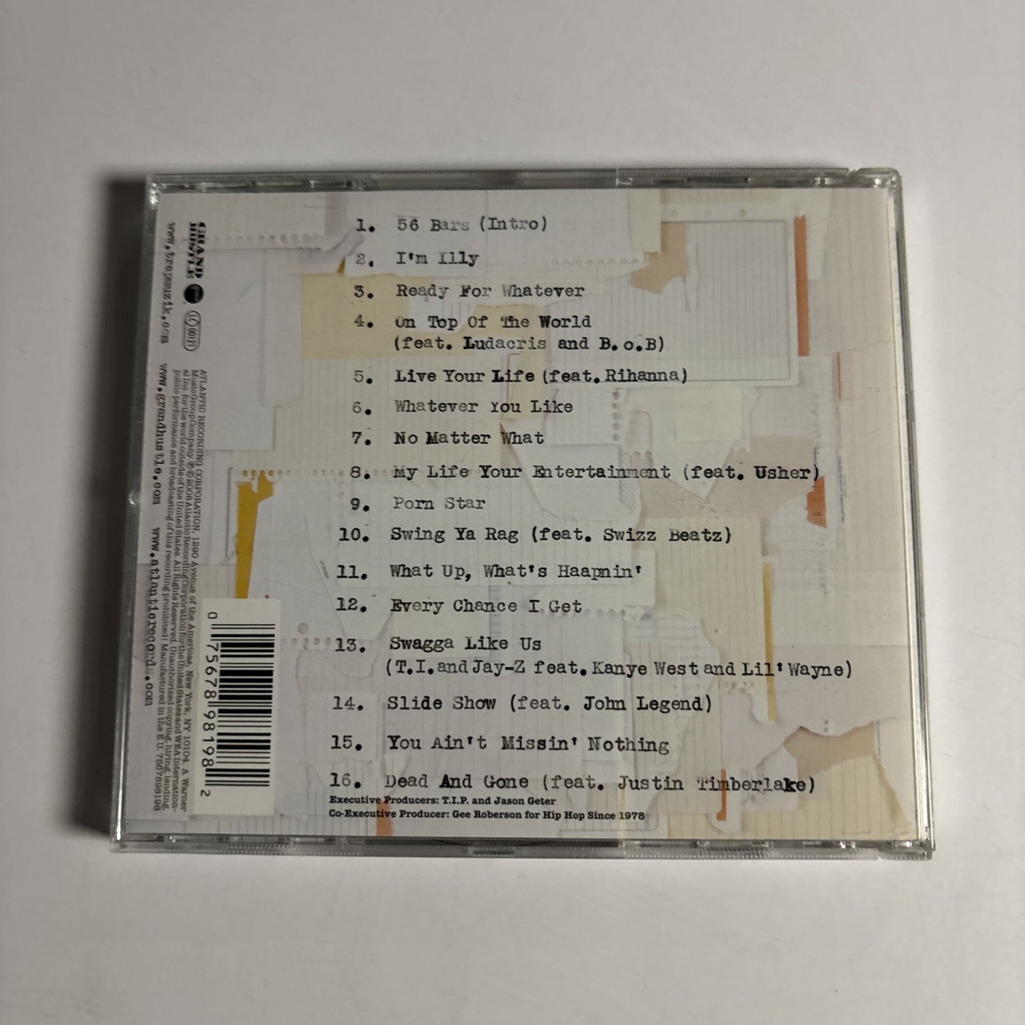 T.I. – Paper Trail (CD, 2008)