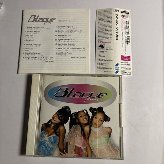 Blaque Ivory – Blaque Ivory (CD, 1999) srcs-8923 Japan Bonus Track, Obi
