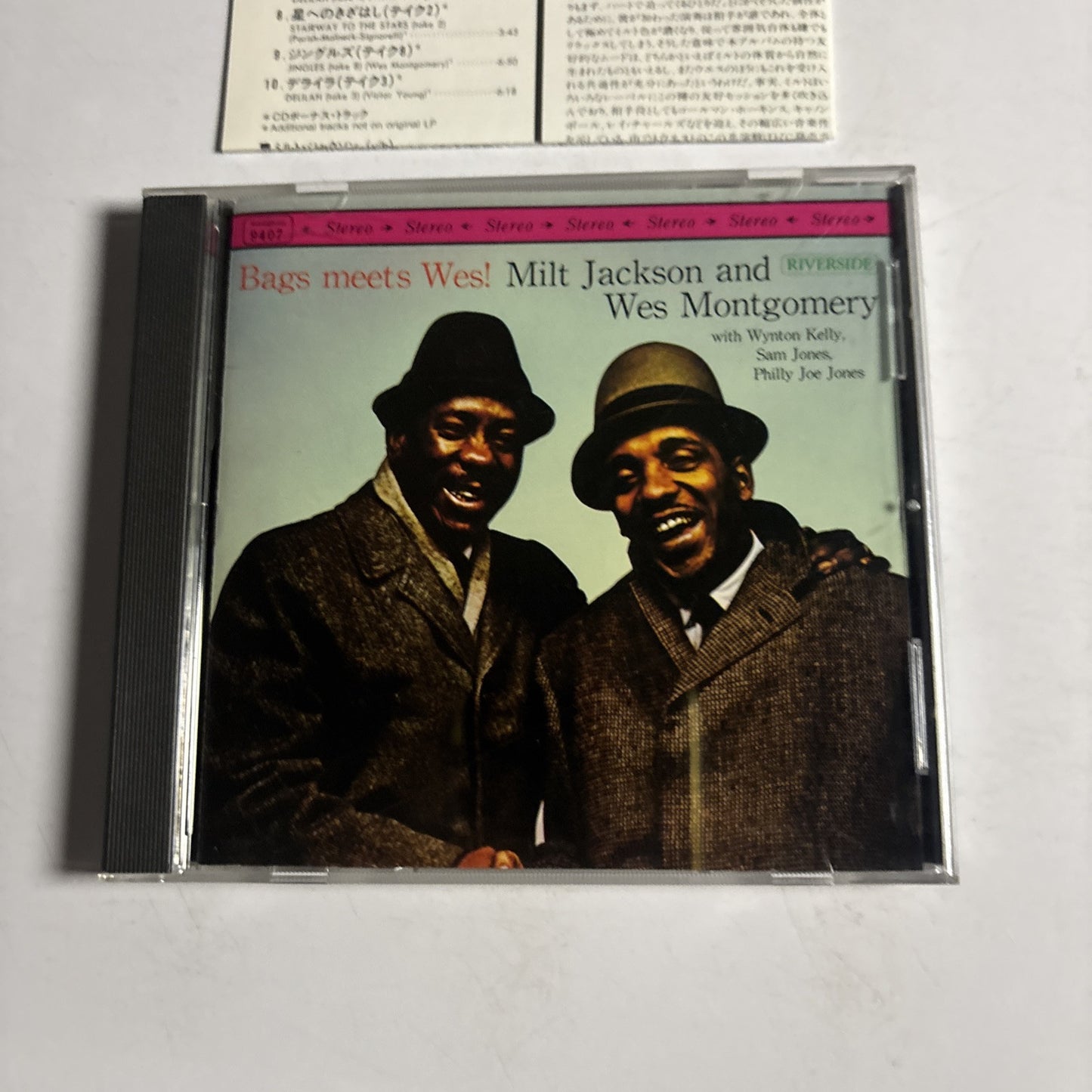 Milt Jackson And Wes Montgomery – Bags Meets Wes (CD, 1997) vicj-60021 Japan