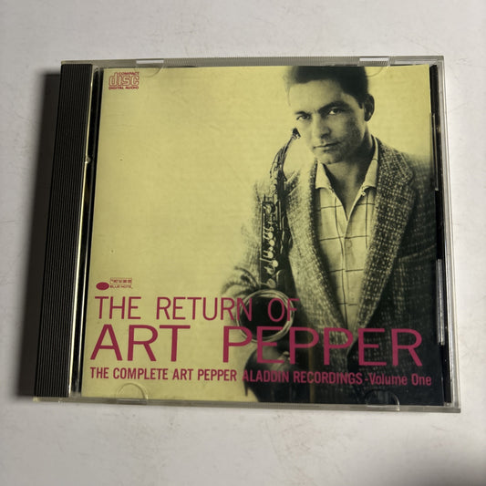 Art Pepper – The Return Of Art Pepper (CD, 1957) CDP 7 46863 2