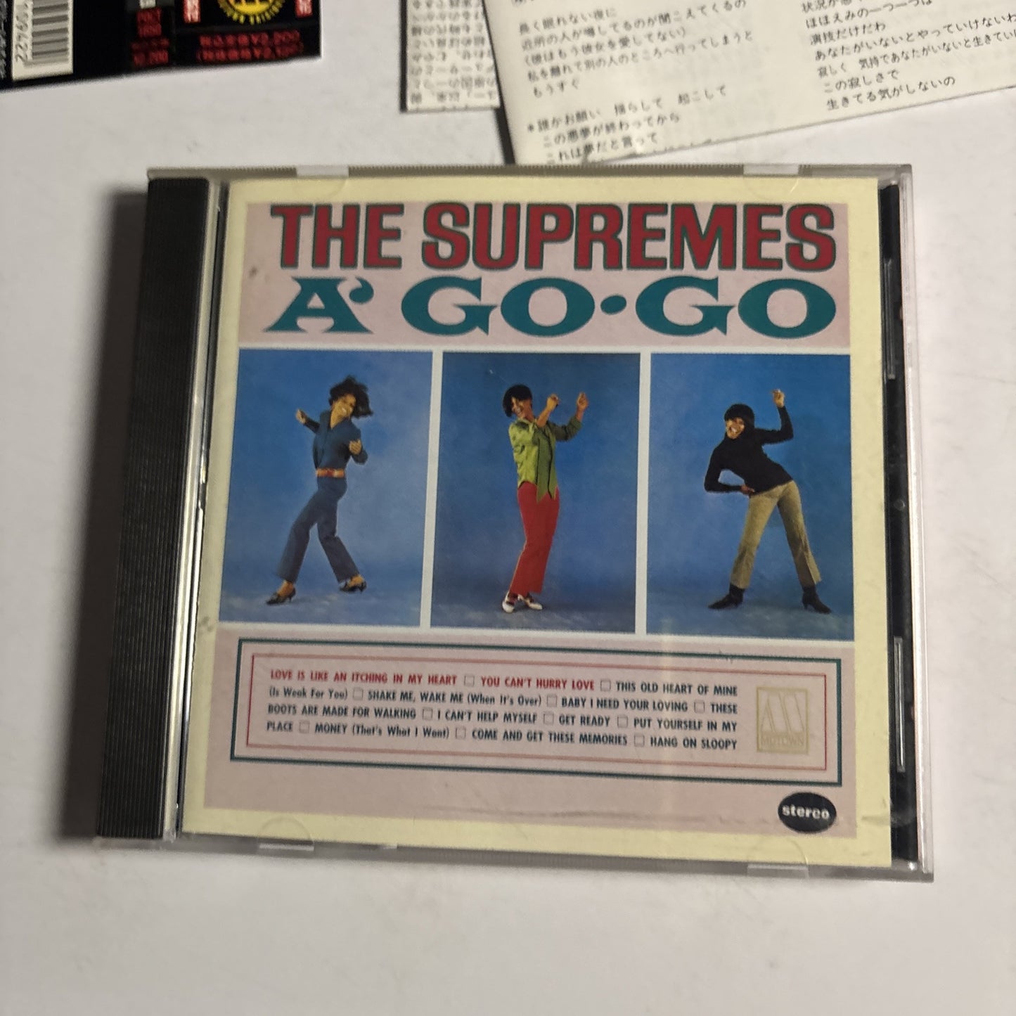 The Supremes – A' Go-Go (CD, 1966) poct-1850 Japan obi