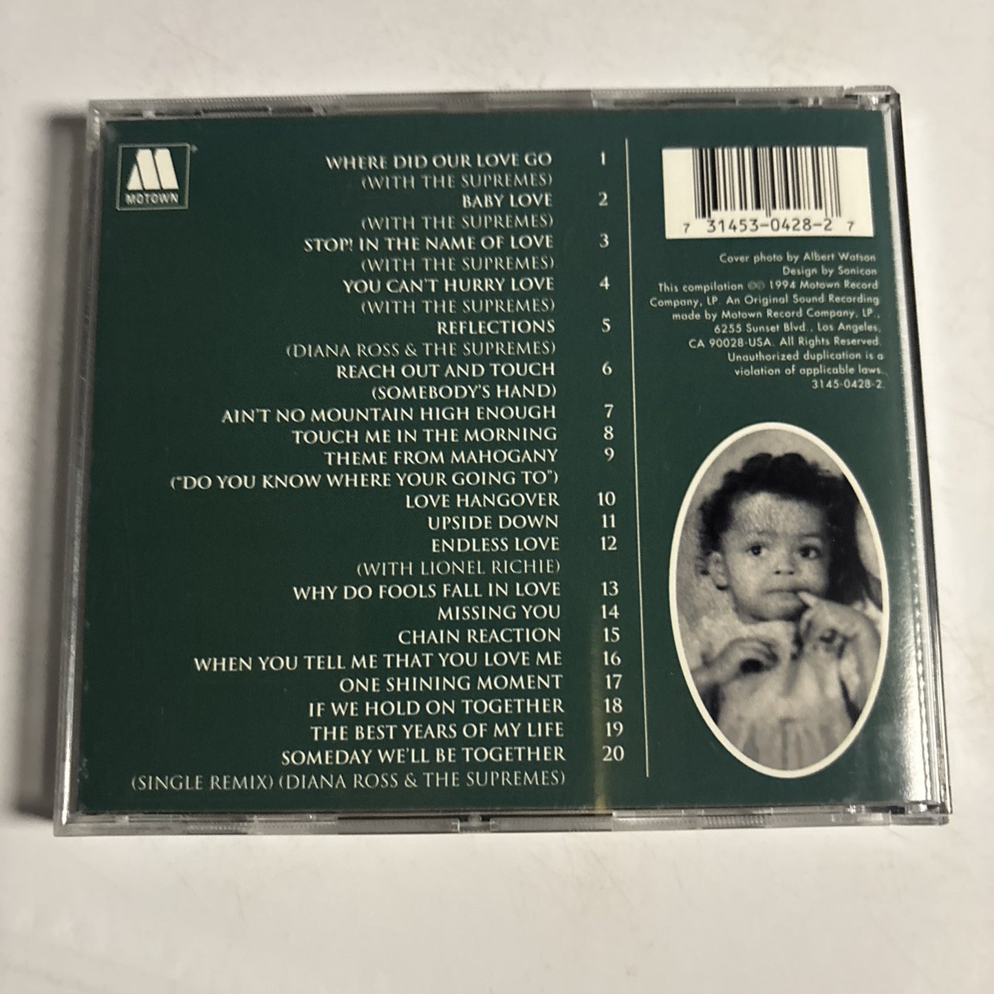 Diana Ross – The Ultimate Collection (CD, 1994)