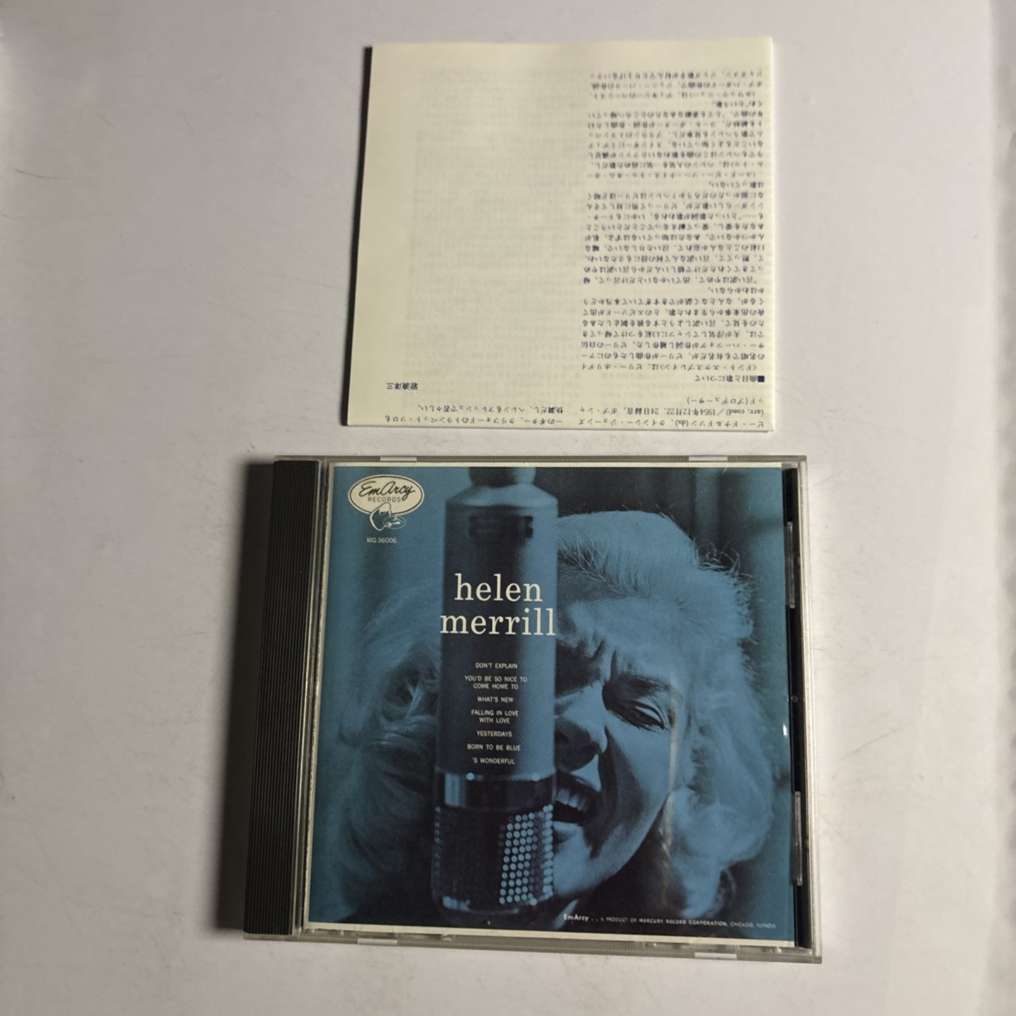 Helen Merrill – Helen Merrill (CD, 1997) phce-4161 Japan
