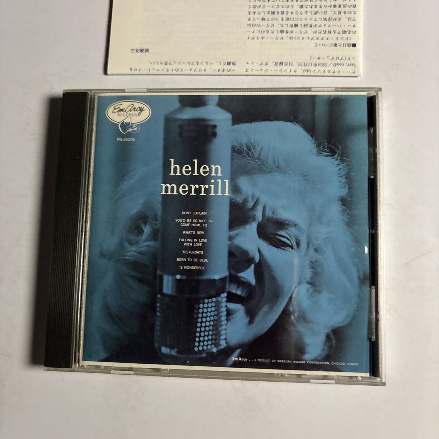 Helen Merrill – Helen Merrill (CD, 1997) phce-4161 Japan