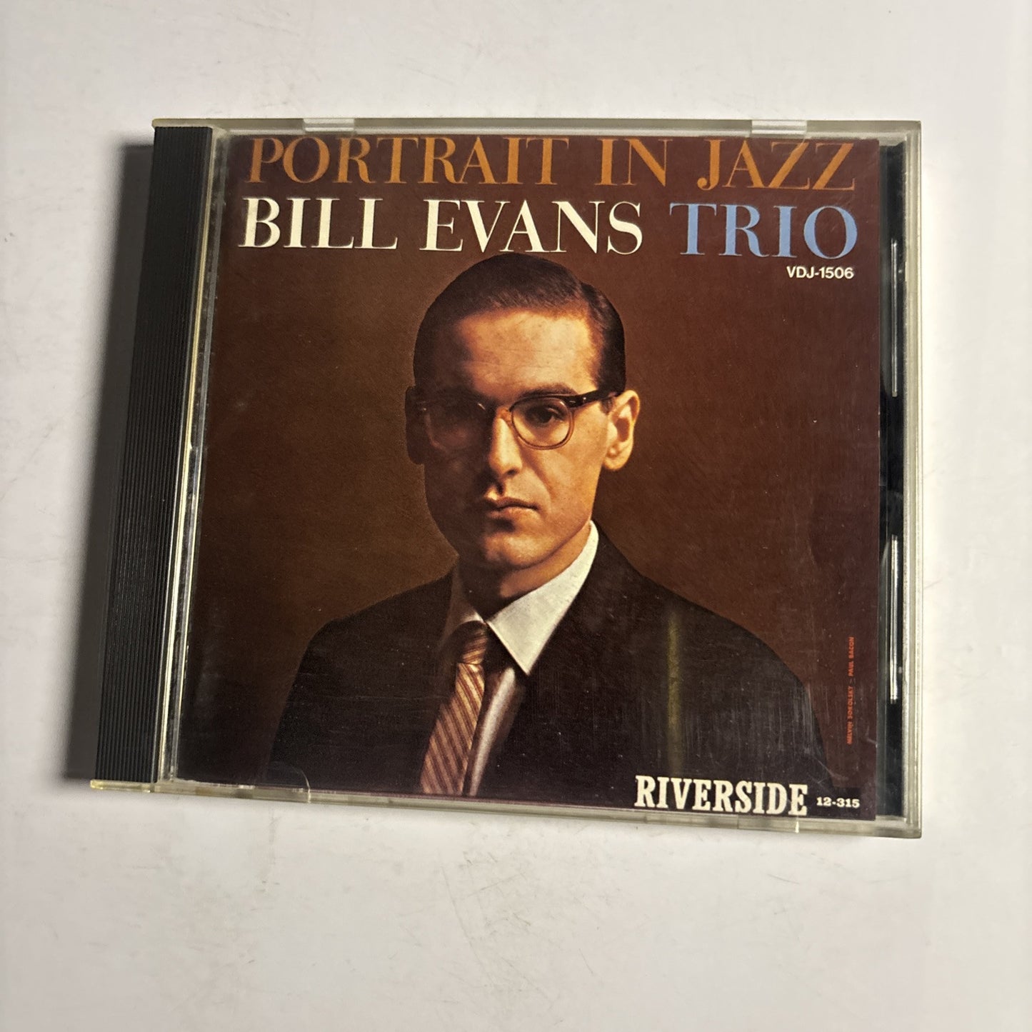 Bill Evans Trio – Portrait In Jazz (CD, 1985) vdj-1506 Japan