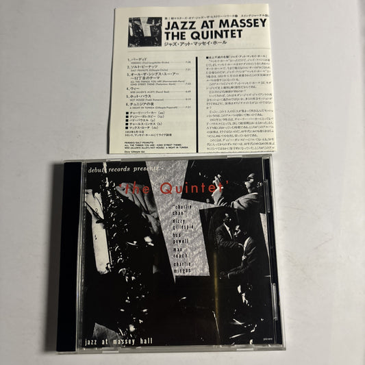 The Quintet – Jazz At Massey Hall (CD, 2005) vicj-41236 Japan