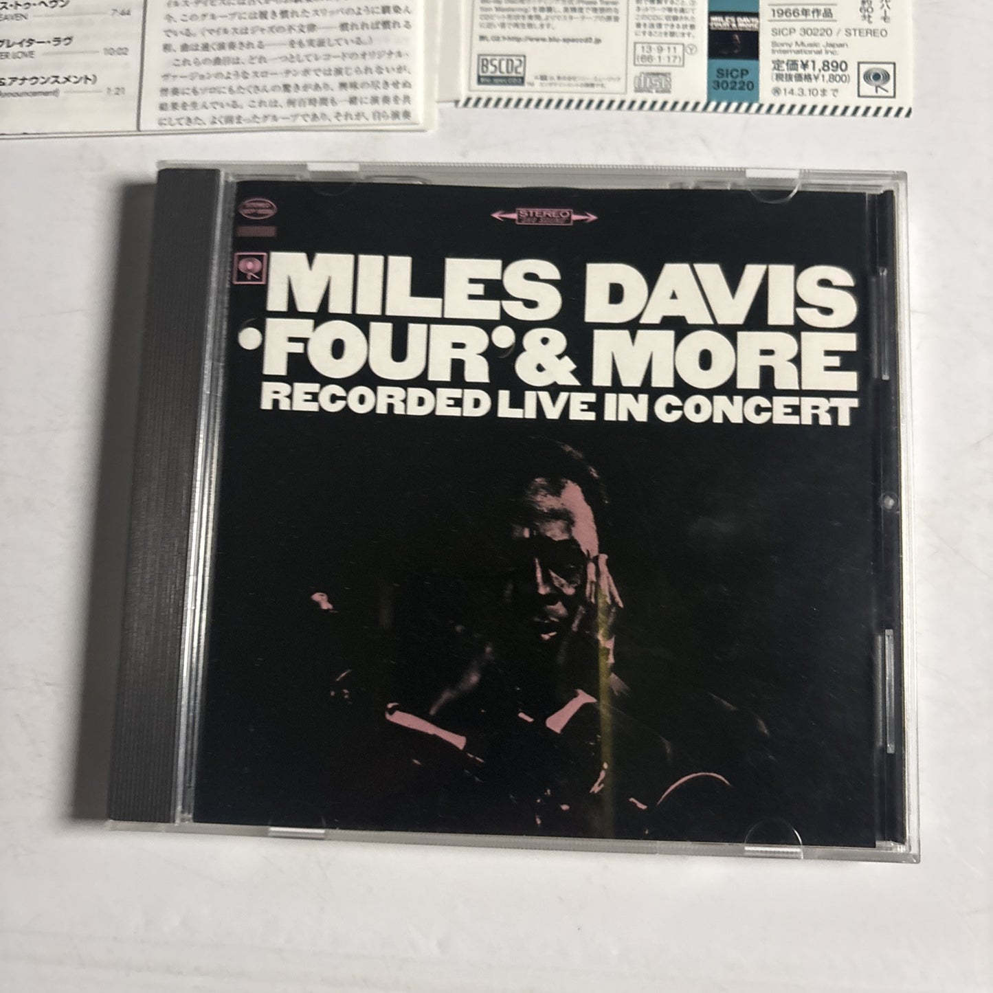 Miles Davis – Four & More Recorded Live In Concert (CD Blu-spec CD2 2013) Japan