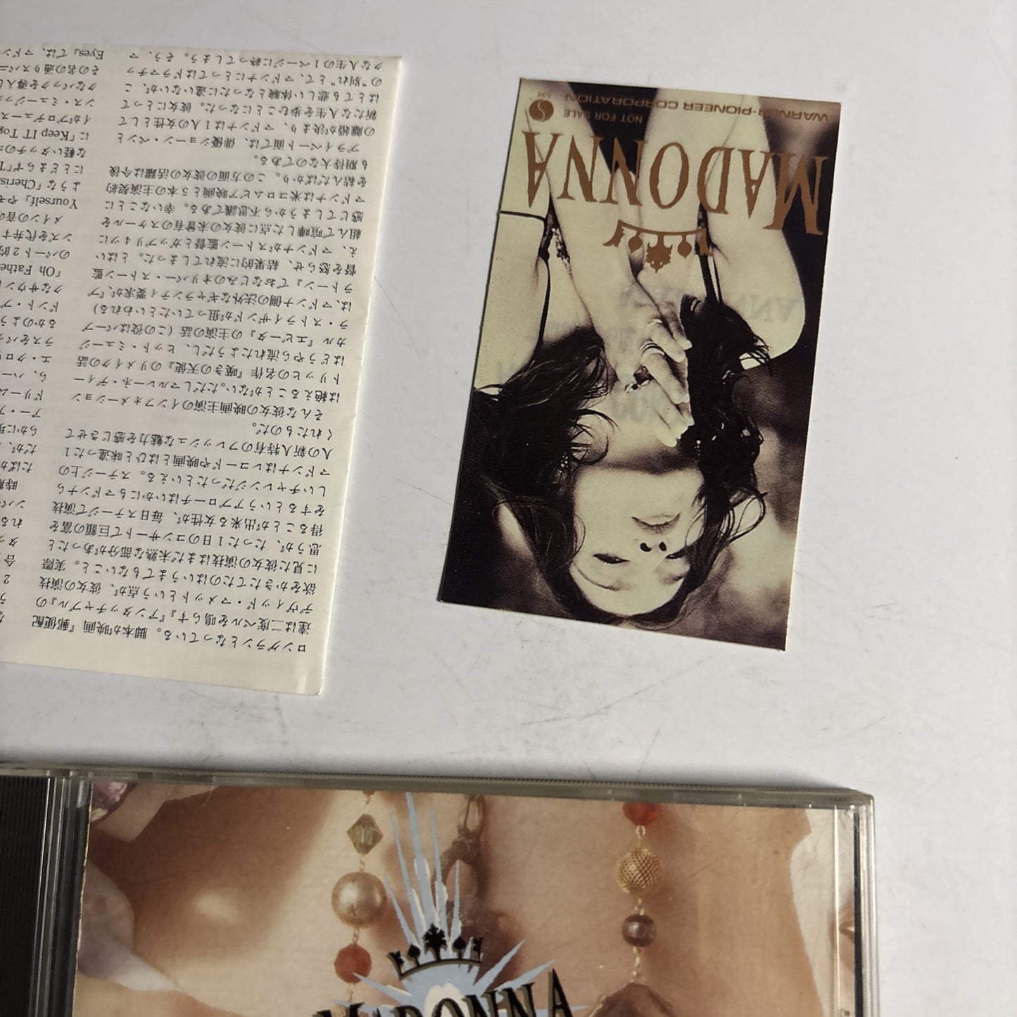 Madonna – Like A Prayer (CD, 1989) 22p2-2650 Japan obi, sticker