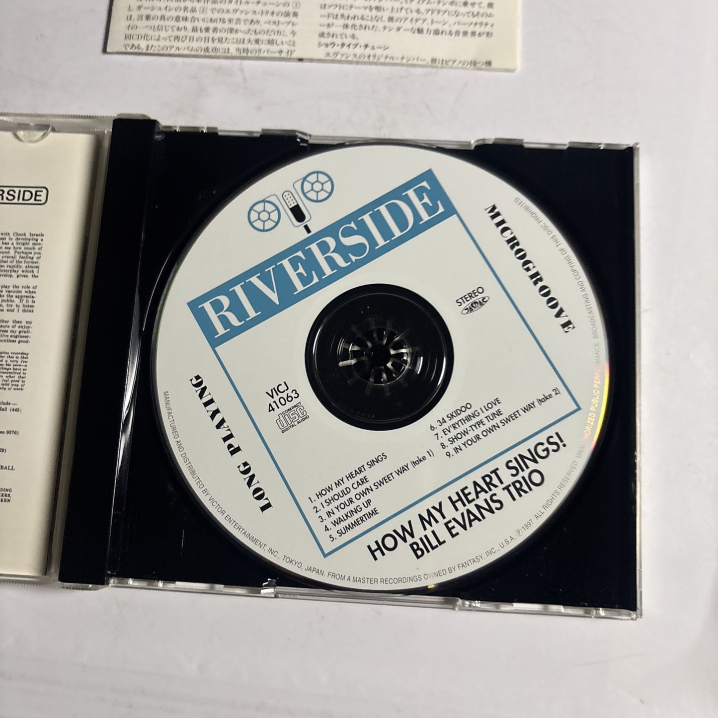Bill Evans Trio – How My Heart Sings! (CD, 2005) vicj-41063 Japan