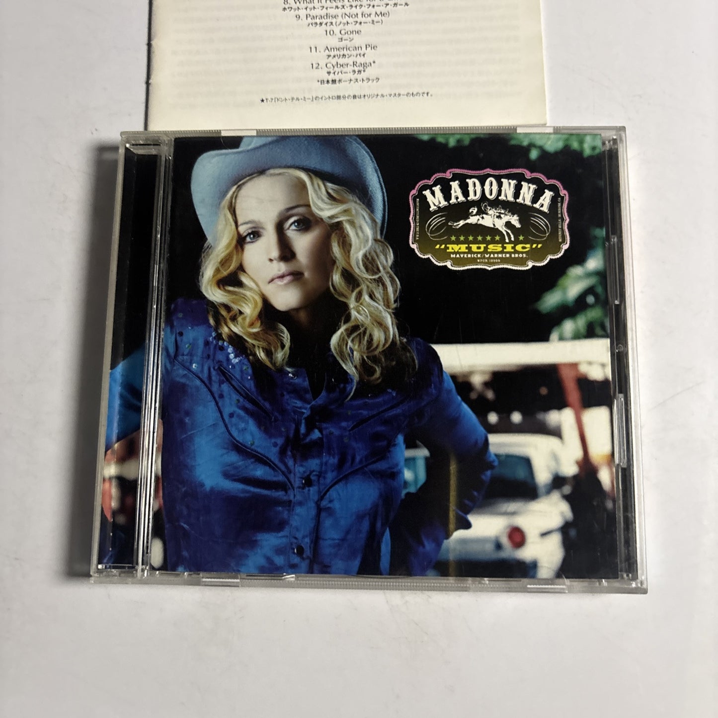 Madonna – Music (CD, 2000) wpcr-10900 Japan Bonus Track