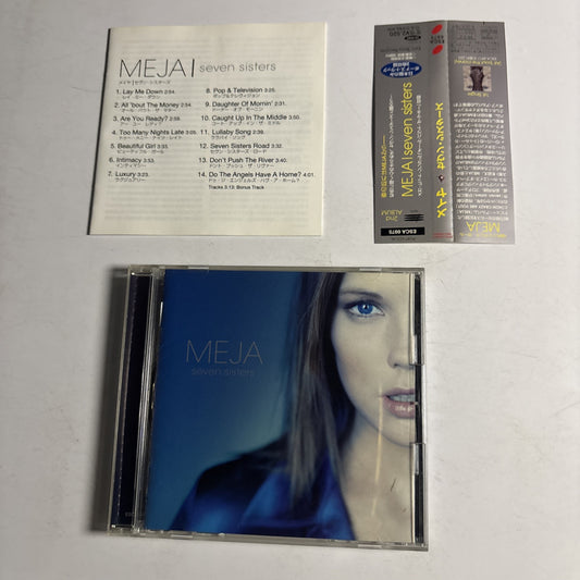 Meja – Seven Sisters (CD, 1998) esca-6975 Japan Bonus Track, Obi