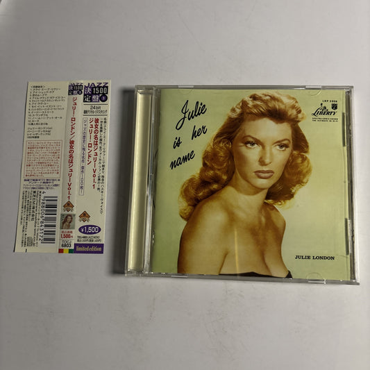 Julie London – Julie Is Her Name Vol. 1 (CD, 1955) tocj-6803 Japan obi