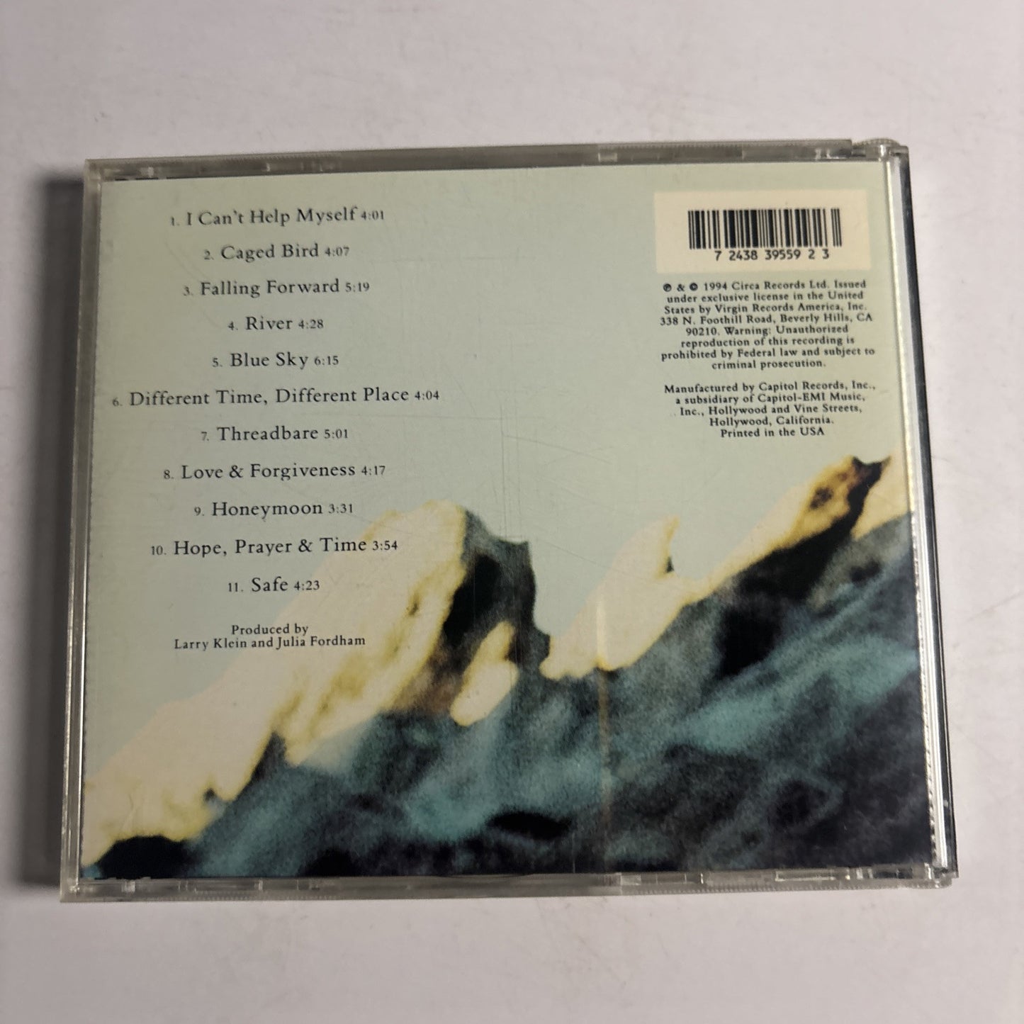 Julia Fordham – Falling Forward (CD, 1994)