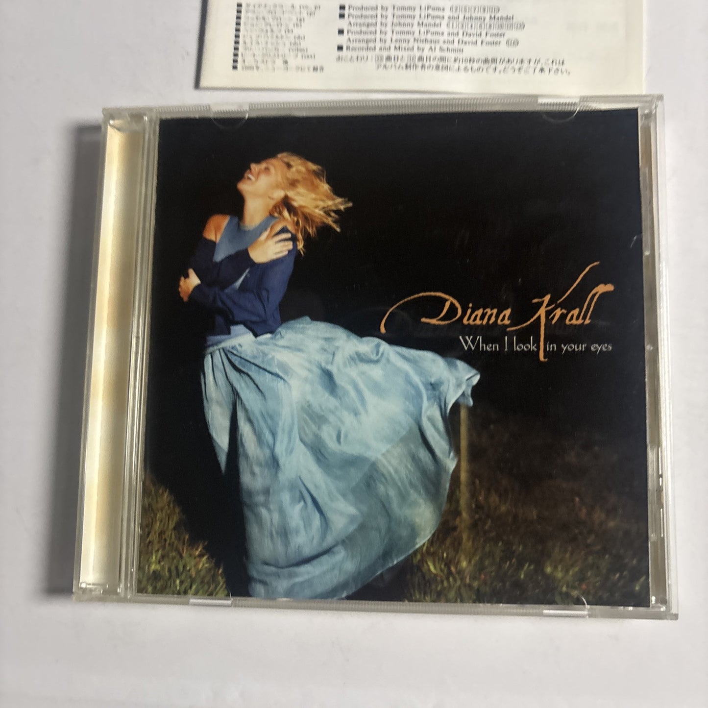 Diana Krall – When I Look In Your Eyes (CD, 1999) uccv-9230 Japan