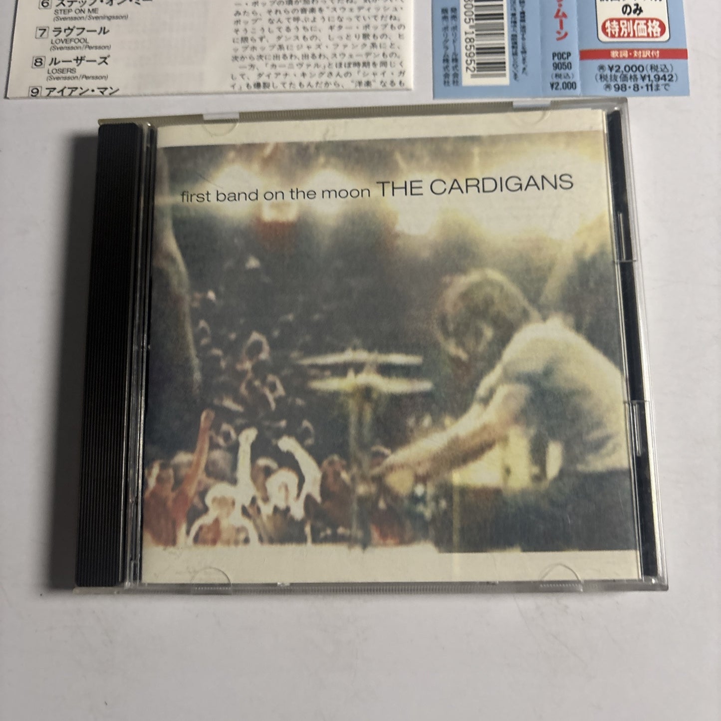 The Cardigans – First Band On The Moon (CD 1996) pocp-9050 Japan Bonus Track Obi