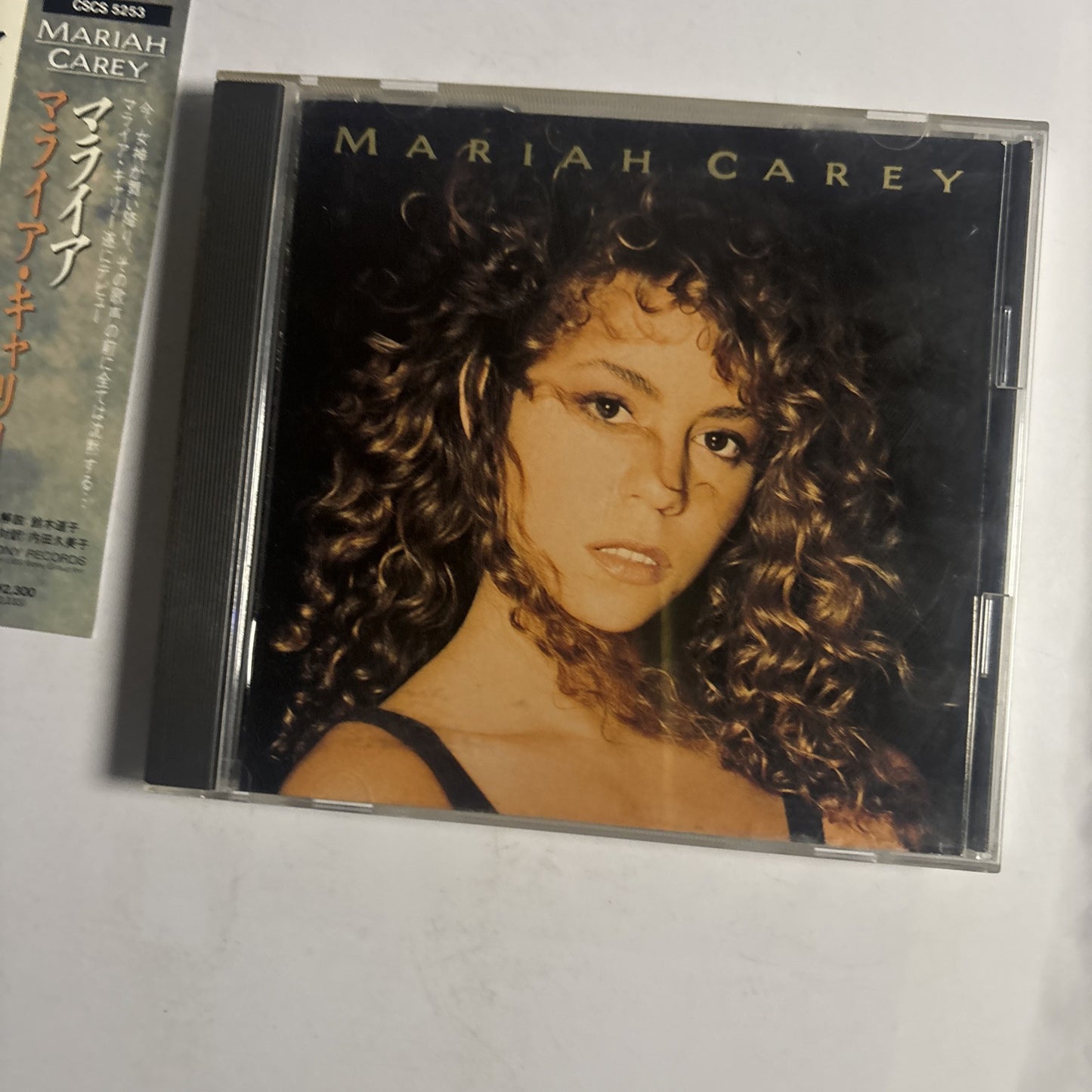 Mariah Carey – Mariah Carey (CD, 1990) cscs-5253 Japan obi