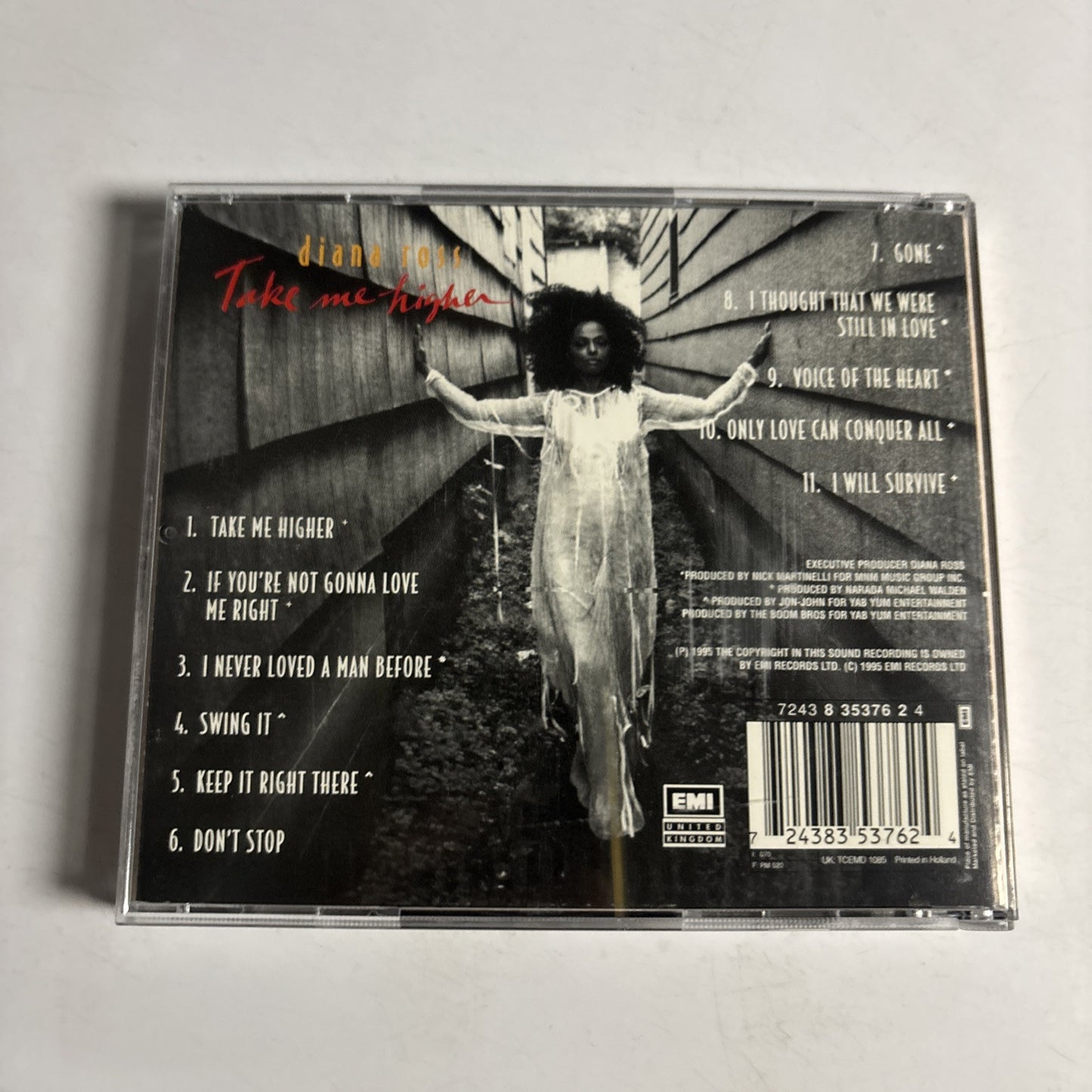 Diana Ross – Take Me Higher (CD, 1995)