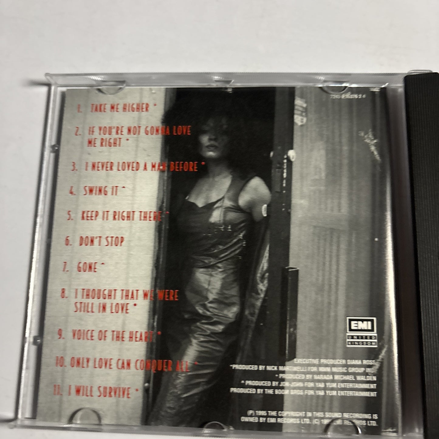 Diana Ross – Take Me Higher (CD, 1995)