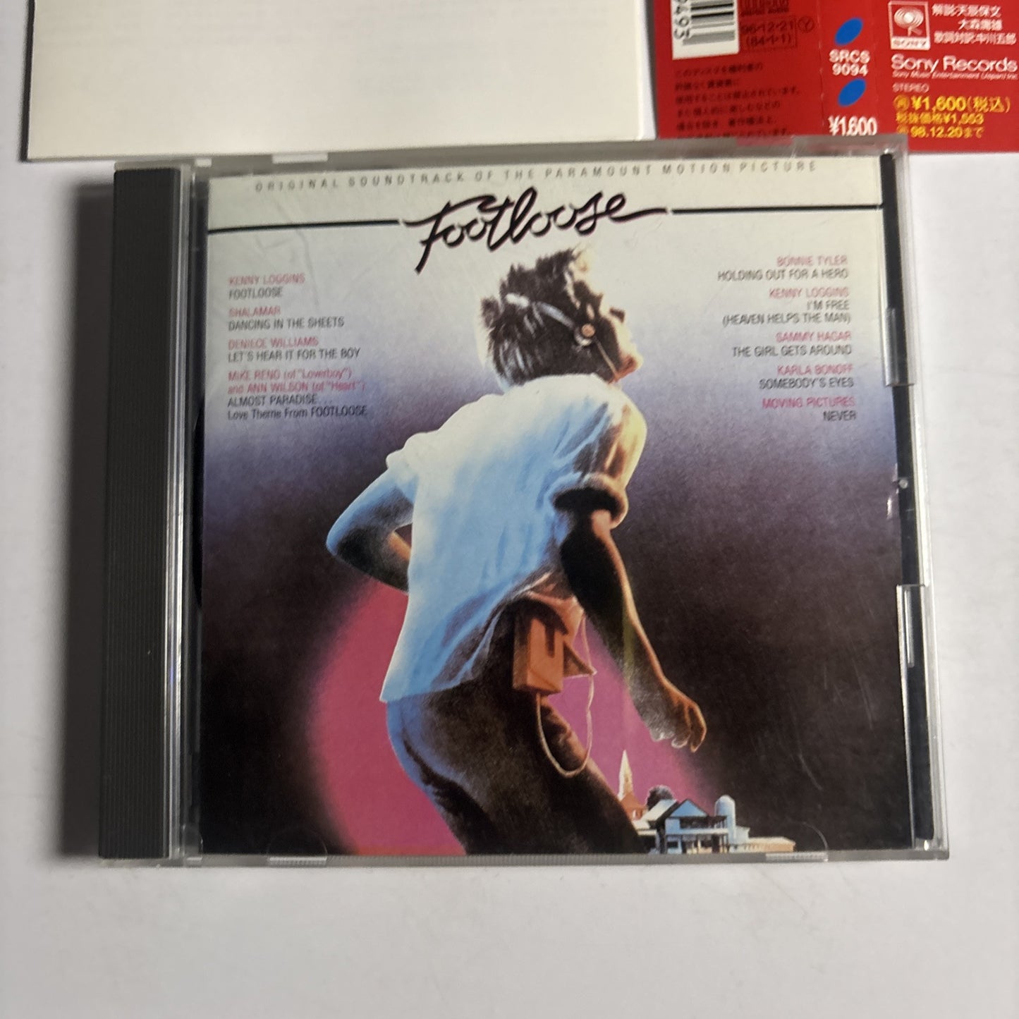 Footloose - Original Soundtrack Of The Motion Picture (CD, 1996) Japan obi