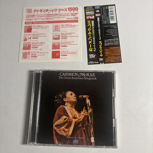 Carmen McRae – The Great American Songbook (CD, 2015, 2-Disc) Japan obi