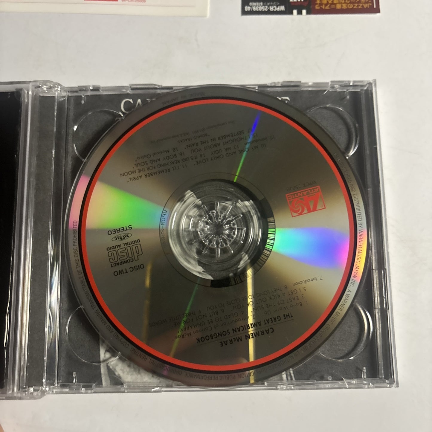 Carmen McRae – The Great American Songbook (CD, 2015, 2-Disc) Japan obi