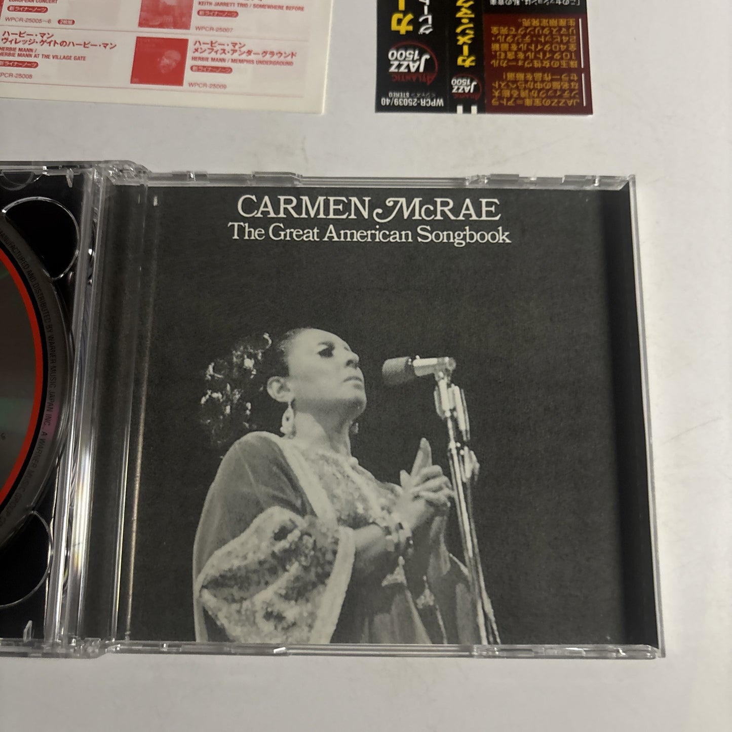 Carmen McRae – The Great American Songbook (CD, 2015, 2-Disc) Japan obi