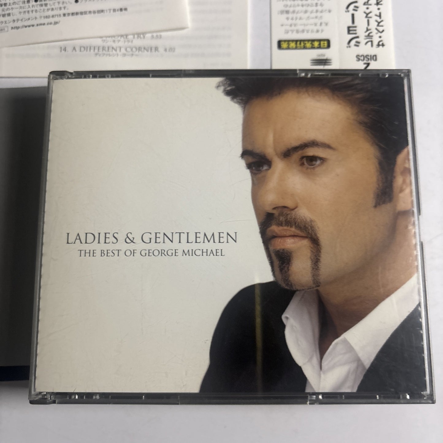 George Michael – Ladies & Gentlemen (The Best Of) (CD, 1998, 2-Disc) Japan obi