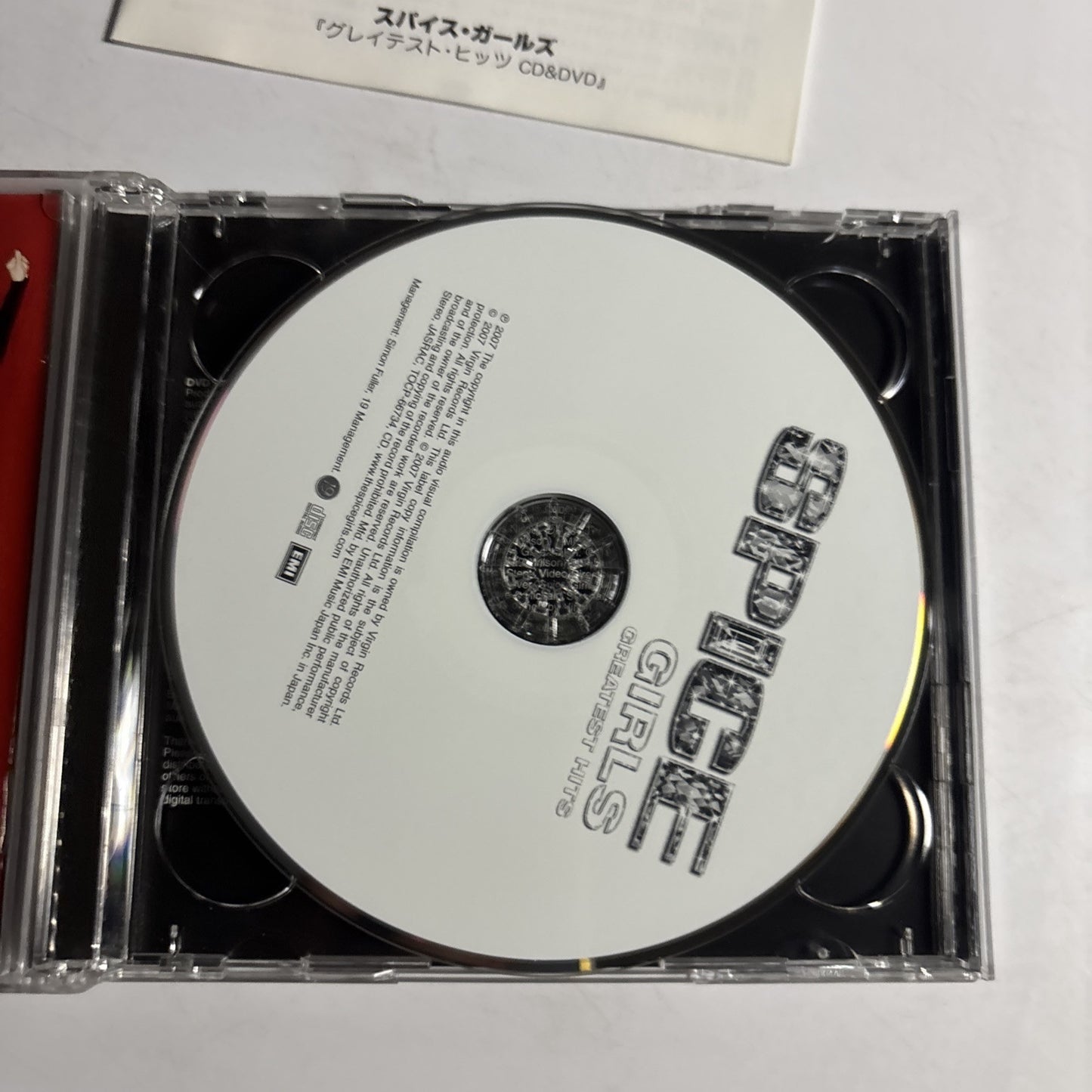 Spice Girls – Greatest Hits (CD + DVD, 2007, 2-Disc) tocp-66734 Japan