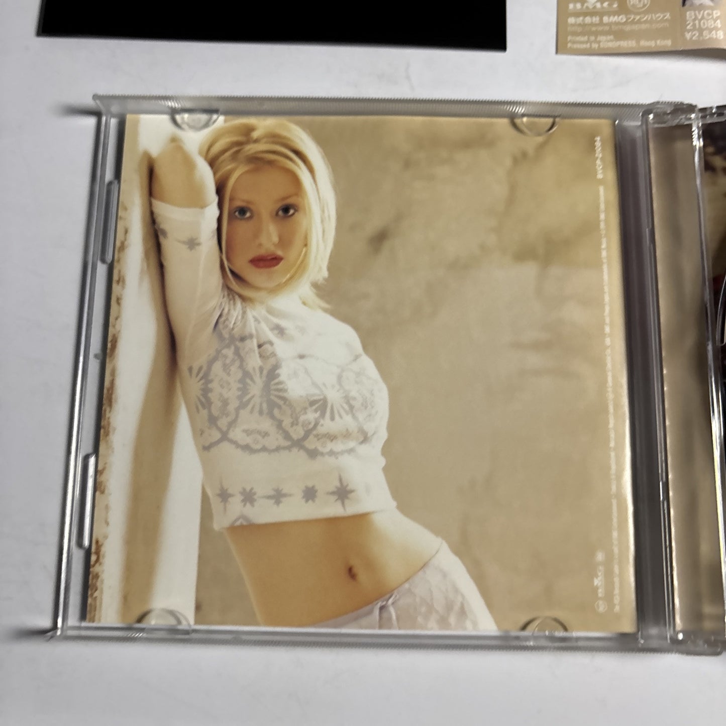 Christina Aguilera – Christina Aguilera (CD, 1999) bvcp-21084 Japan obi