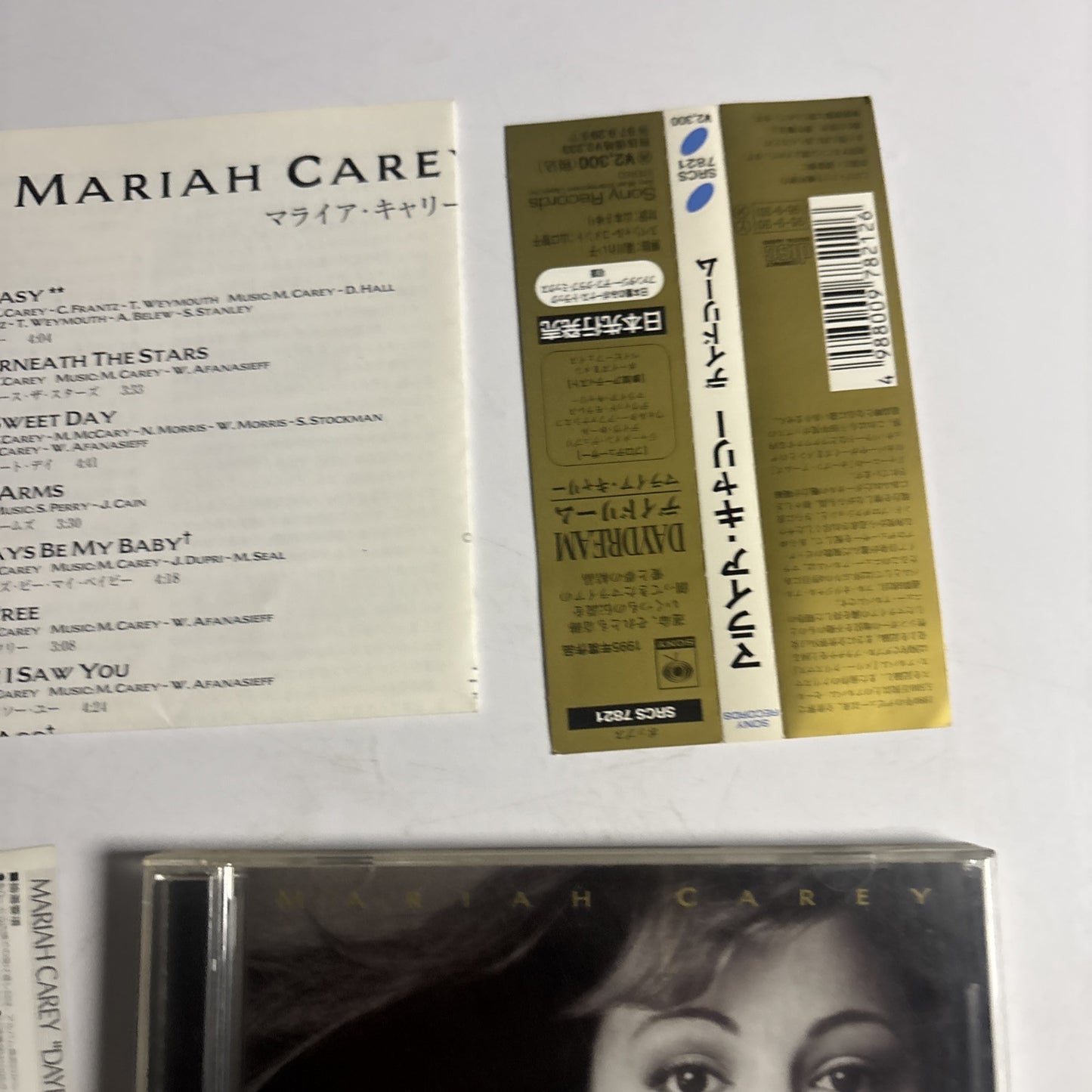 Mariah Carey – Daydream (CD, 1995) srcs-7821 Japan obi