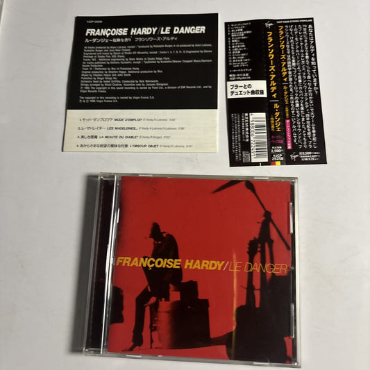 Françoise Hardy – Le Danger (CD, 1996) vjcp-25258 Japan obi