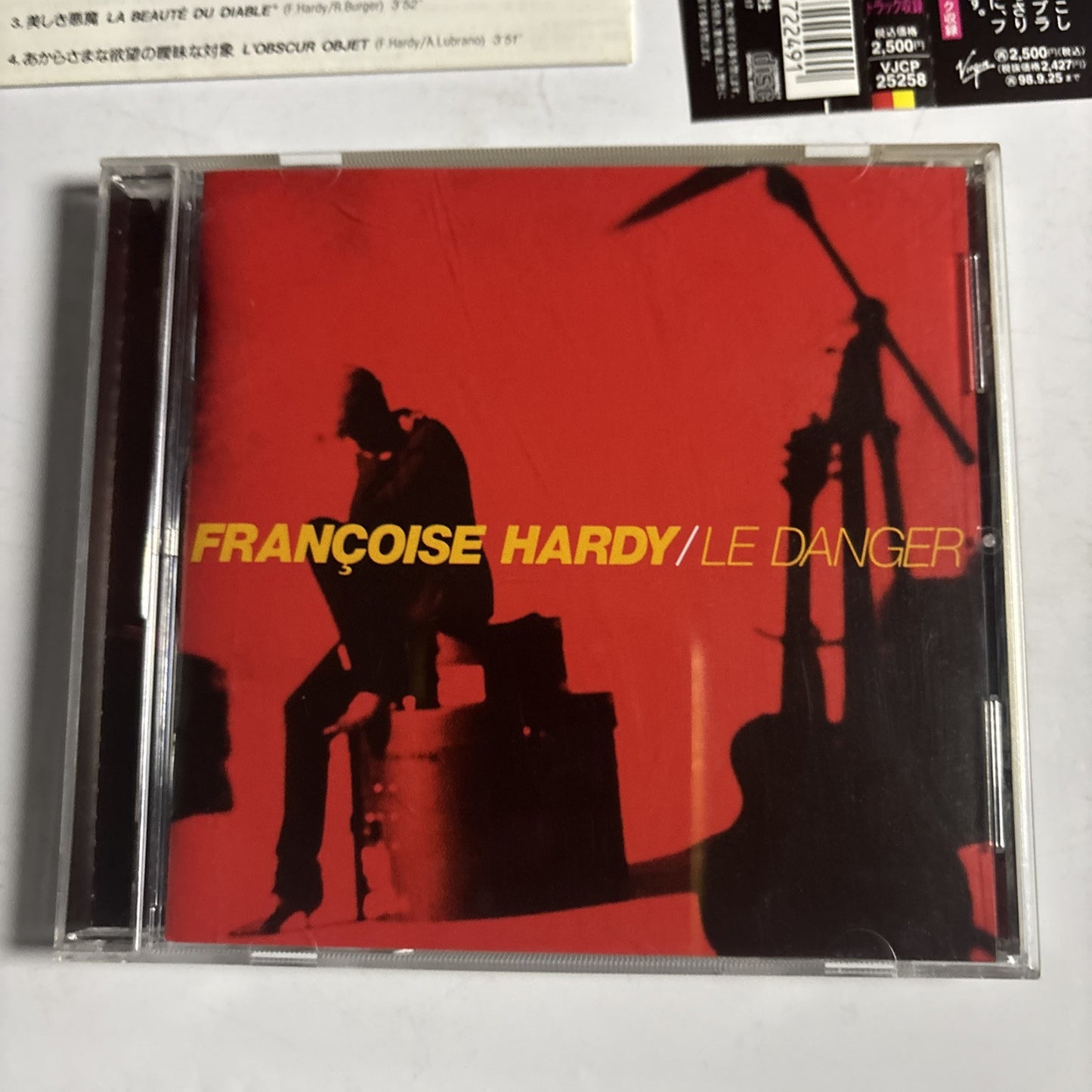 Françoise Hardy – Le Danger (CD, 1996) vjcp-25258 Japan obi