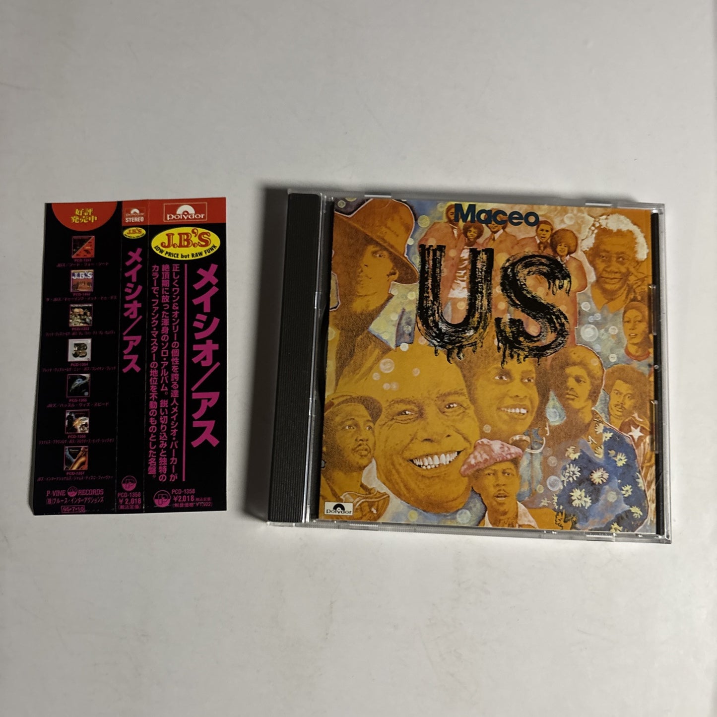 Maceo – Us (CD, 1995) pcd-1358 Japan obi