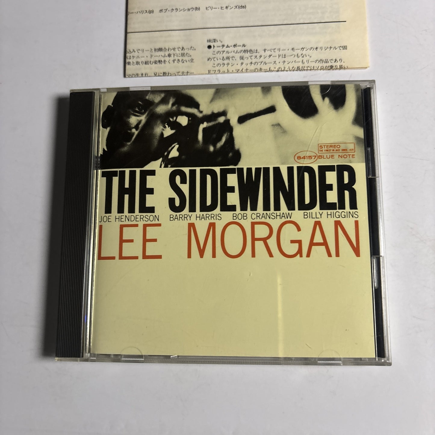 Lee Morgan – The Sidewinder (CD, 1988) cj28-5064 Japan