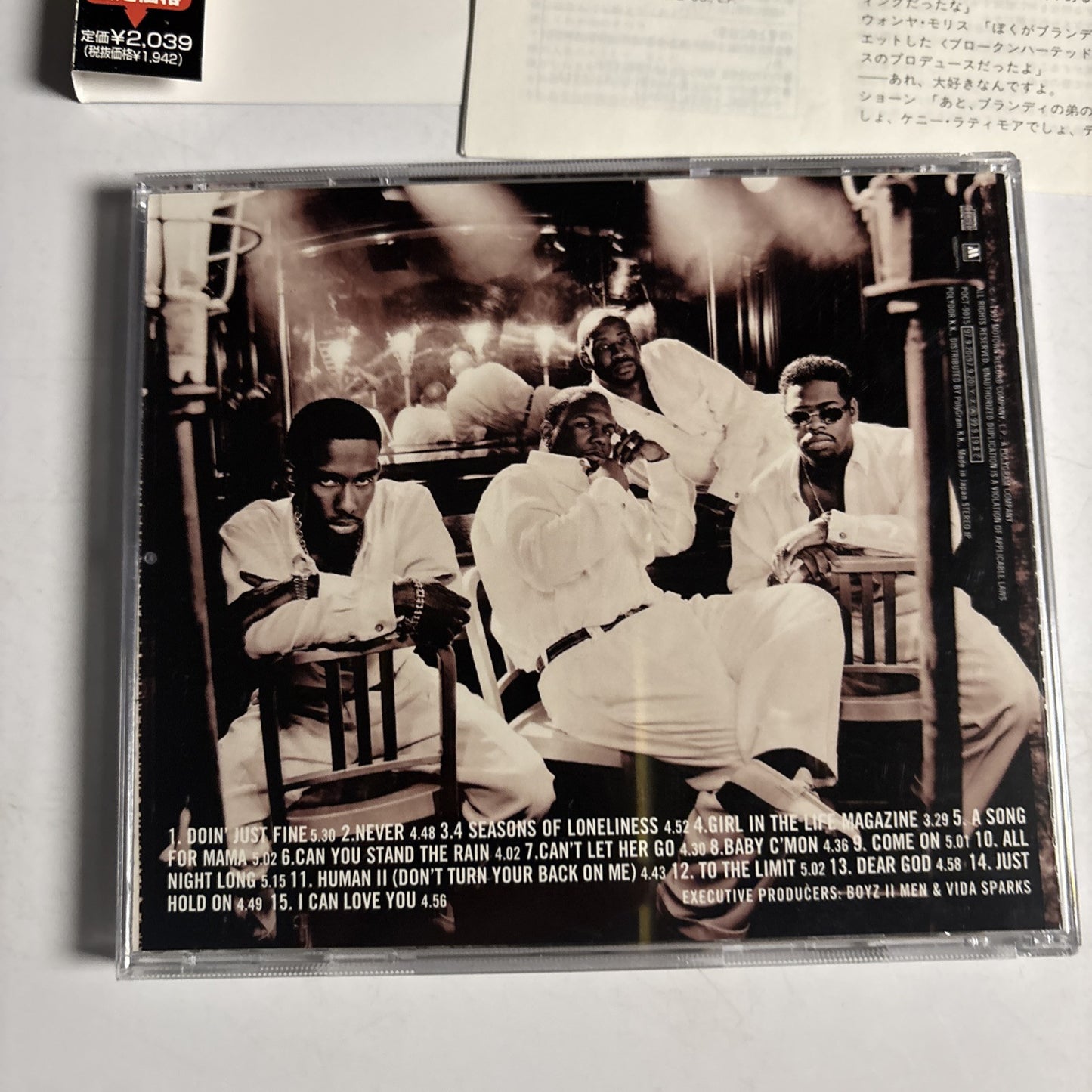 Boyz II Men – Evolution (CD, 1997) poct-9015 Japan obi