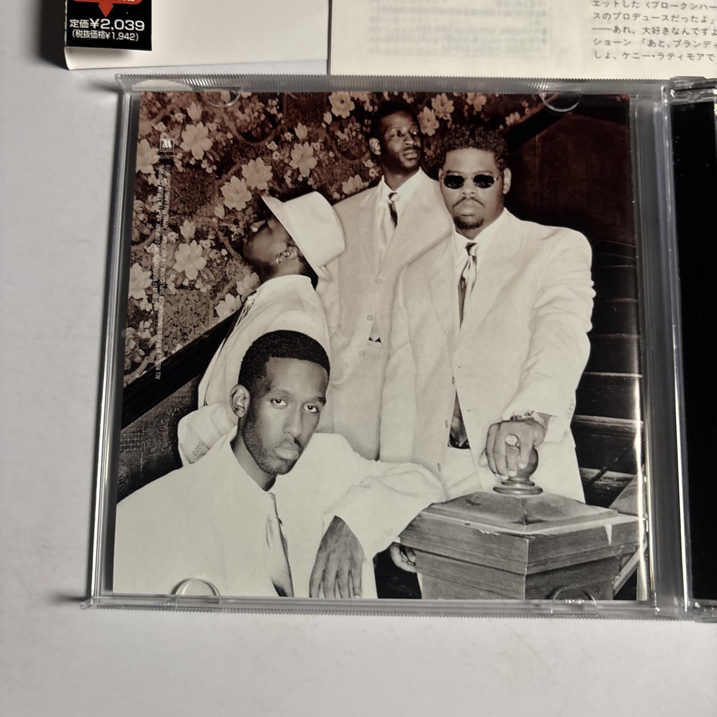 Boyz II Men – Evolution (CD, 1997) poct-9015 Japan obi