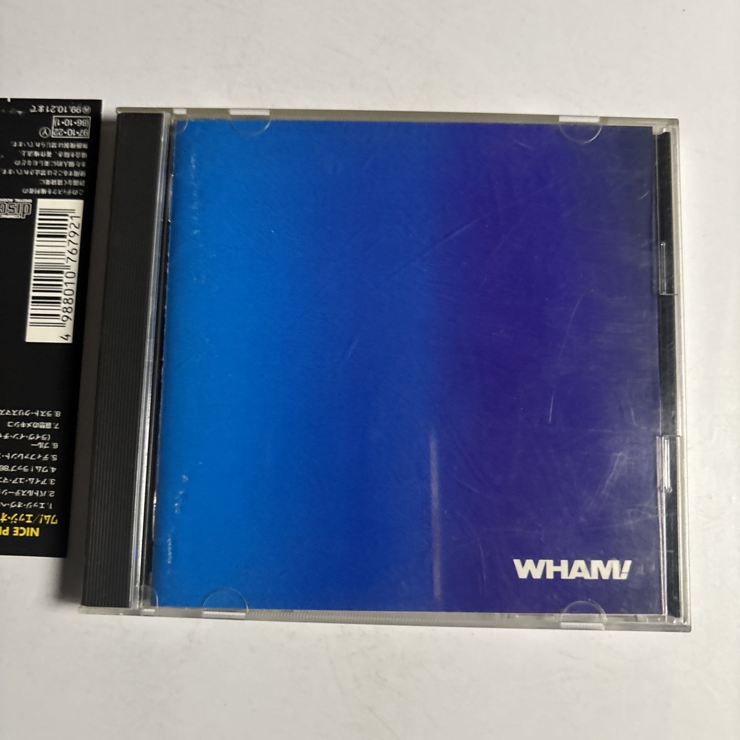 Wham! – Music From The Edge Of Heaven (CD, 1997) esca-7679 Japan obi