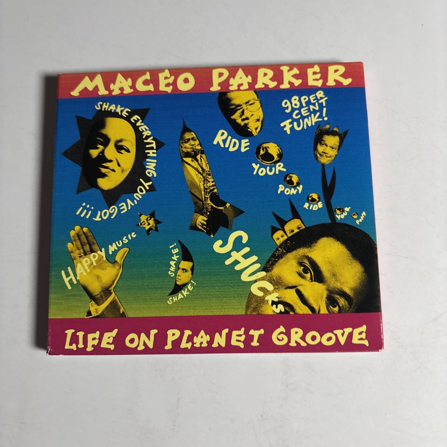 Maceo Parker – Life On Planet Groove (CD, 1998) 801023  Digipak