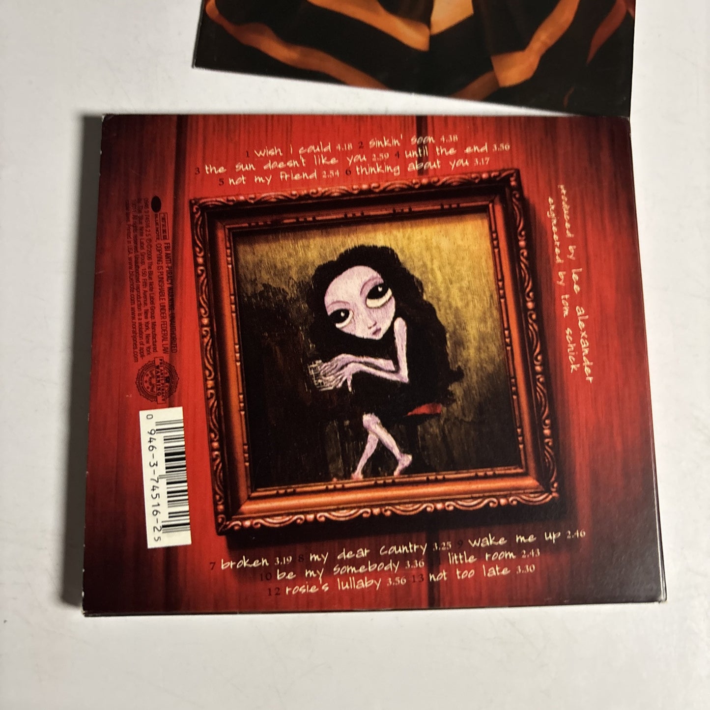 Norah Jones – Not Too Late (CD, 2007)   Digipak