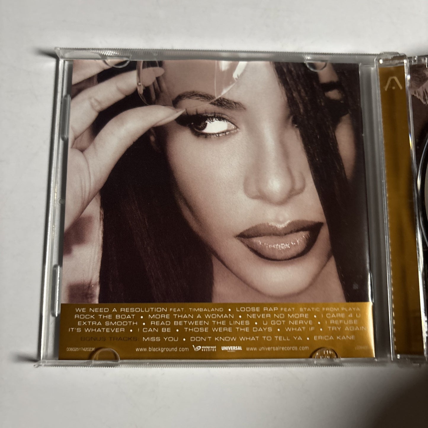 Aaliyah – Aaliyah (CD, 2007)  Germany