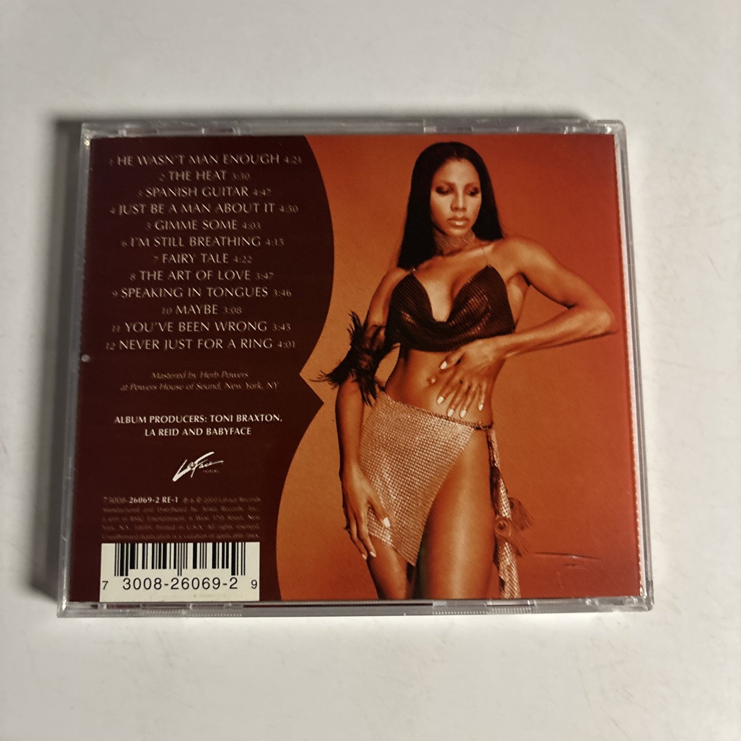 Toni Braxton – The Heat (CD, 2000)