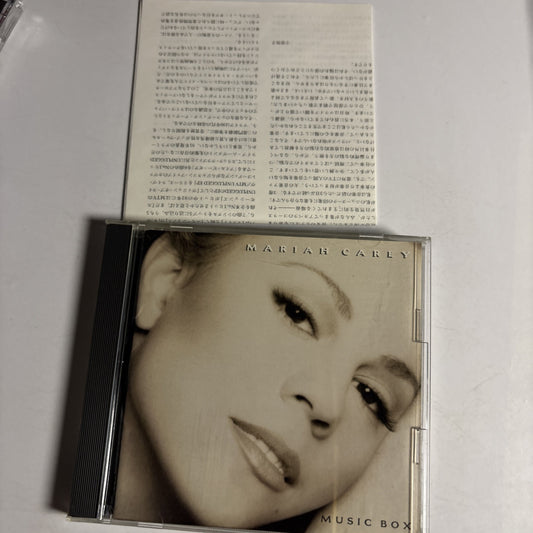 Mariah Carey – Music Box (CD, 1993)  srcs-6819 Japan
