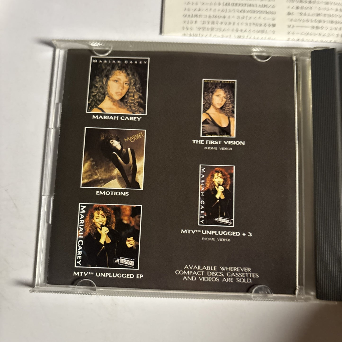 Mariah Carey – Music Box (CD, 1993)  srcs-6819 Japan