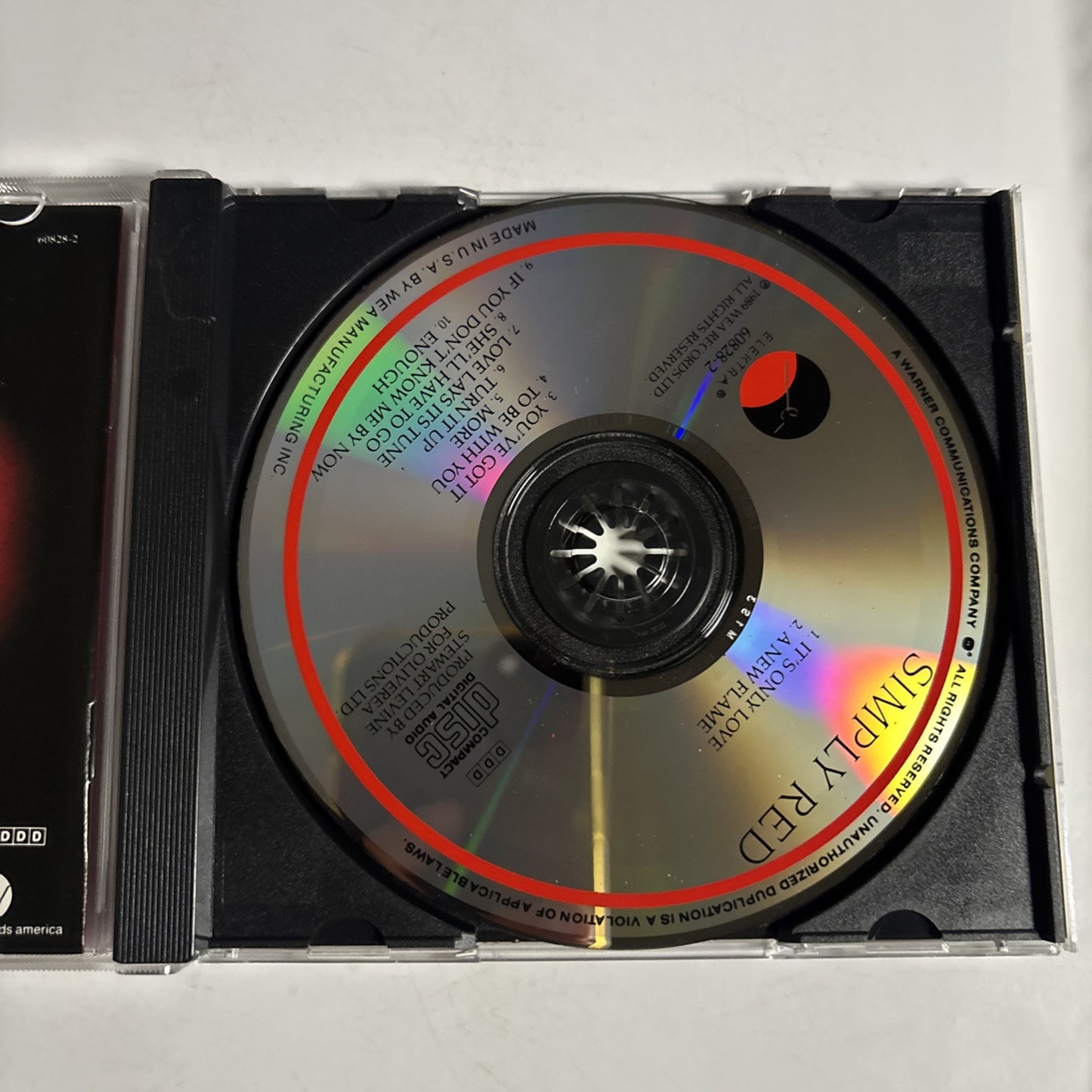 Simply Red – A New Flame (CD, 1989) 9 60828-2