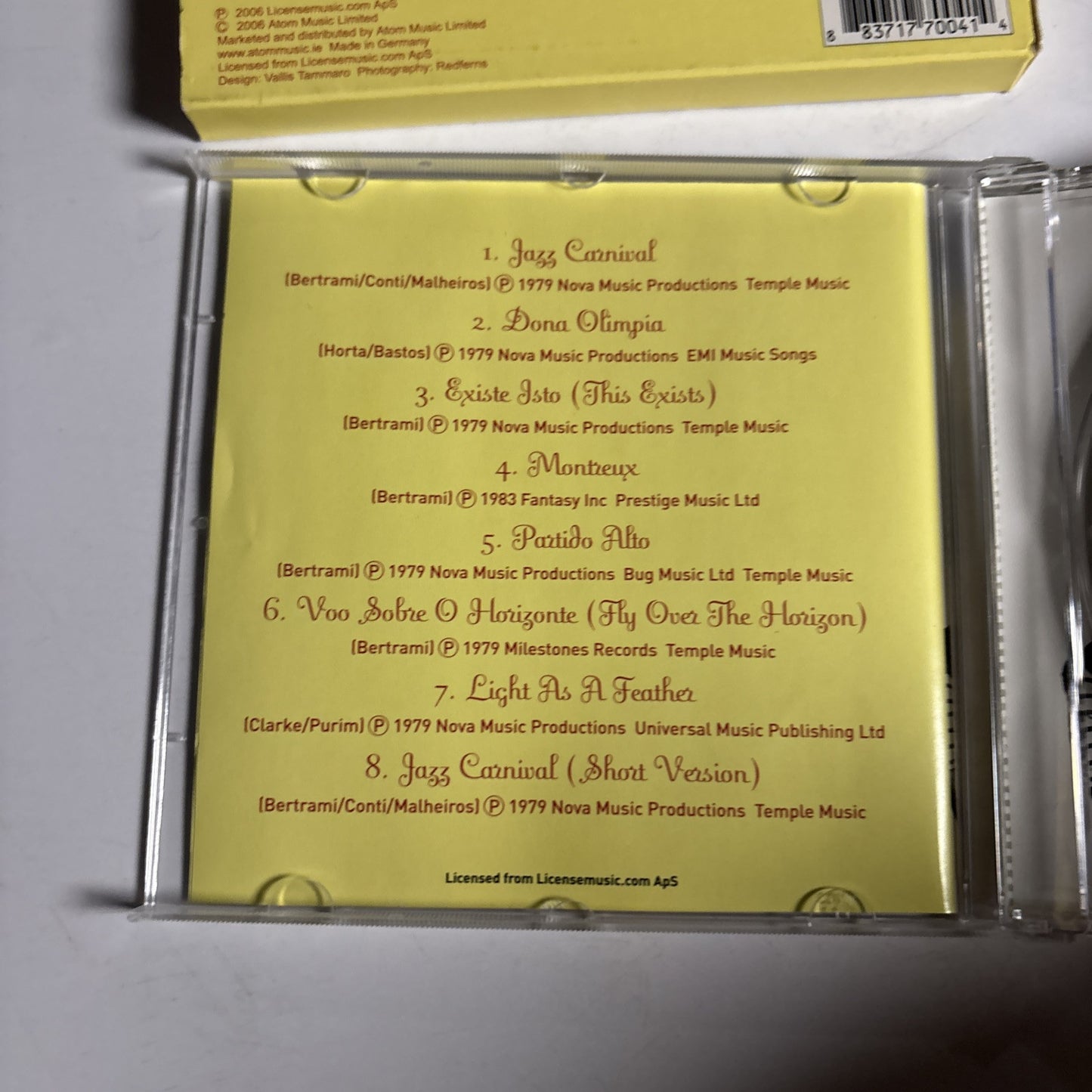 Azymuth – Jazz Carnival (CD, 2006) BROOK 1043